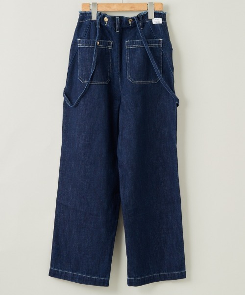 cepo（セポ）の「デニムサスペンダーサファリパンツ（デニム