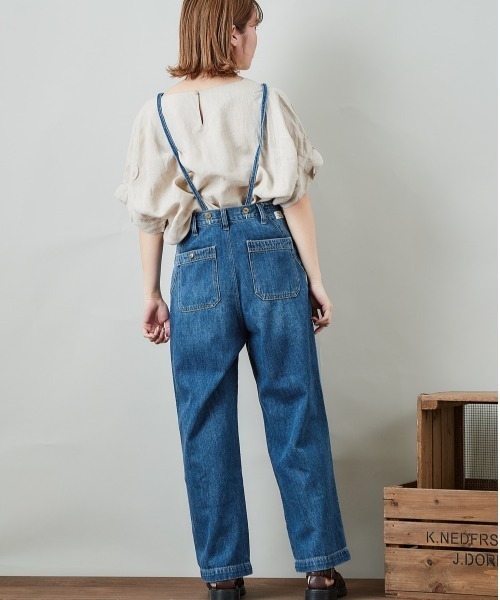  THURSTON サスペンダー インディゴ　デニム THURSTON サスペンダー インディゴ デニム THURSTON サスペンダー