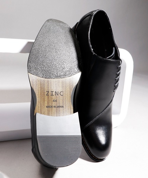 ZINC(ジンク)の「ZINC 本革トラッドビジネス ローヒールドレスシューズ(ドレスシューズ・メンズ・ライトブラウン/ブラック/ダークブラウン/ブラウン系その他2/ブラウン系その他/ブラック系その他・41/46/42/43/44/45/39/40)」の7枚目の写真