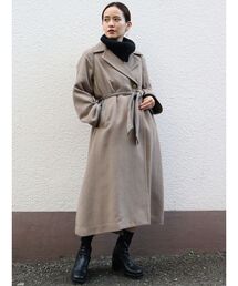 MURUA | ルーズムードダブルコート(ダウンジャケット/コート)