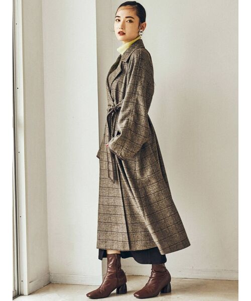 MURUA（ムルーア）の「ルーズムードダブルコート（ダウンジャケット/コート・レディース・モカ/その他1/その他2・FREE）」の18枚目の写真