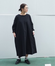 ジャーナルスタンダードラックス　リネンキャンバス スターチワンピース　ロング　麻 JOURNAL STANDARD LUXE（ジャーナルスタンダード ラックス）の