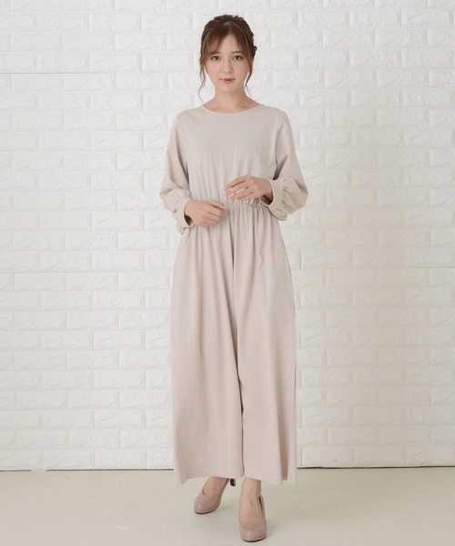セール】ゆったり長袖ロングワンピース（ワンピース）｜Lace Ladies