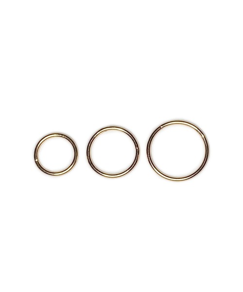 MORPH(モルフ)の「MORPH モルフ セグメントクリッカー ボディーピアス 18ゲージ 6mm~12mm(ピアス(片耳用)・レディース・ピンクゴールド・6/8/10/12)」の1枚目の写真