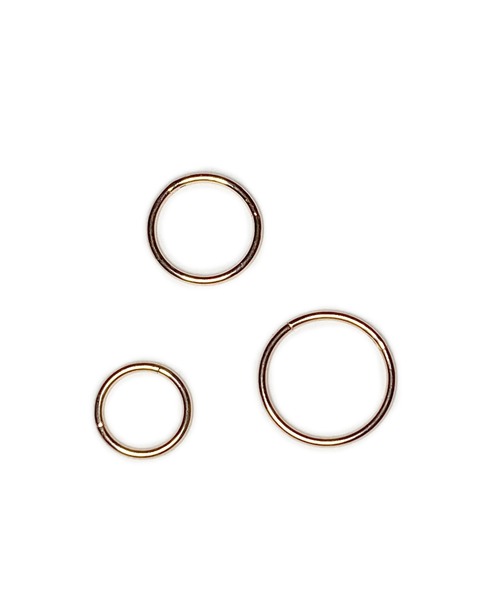 MORPH(モルフ)の「MORPH モルフ セグメントクリッカー ボディーピアス 18ゲージ 6mm~12mm(ピアス(片耳用)・レディース・ピンクゴールド・6/8/10/12)」の2枚目の写真
