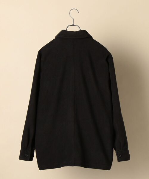 FIDELITY（フィデリティ）の「【SHIPS別注】FIDELITY: フリース CPO ジャケット（ミリタリージャケット・メンズ・ブラック/ベージュ/ダークグレー・MEDIUM/LARGE/X-LARGE）」の4枚目の写真