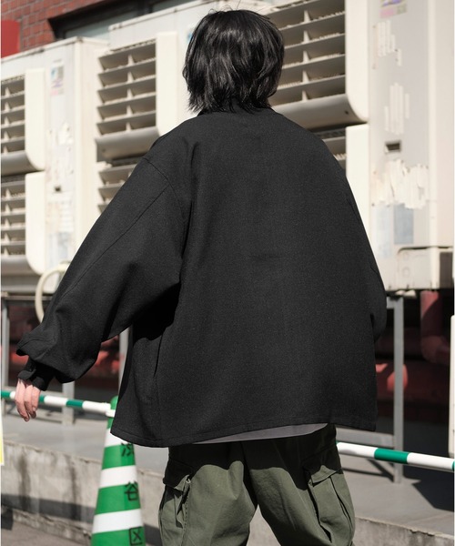 KANGOL/カンゴール MONO-MART別注 テックリネン 袖ボリューム ロゴ刺繍