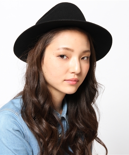 WHO'S WHO gallery（フーズフーギャラリー）の「【期間限定セール】【Mr.】Handsome Hat（ハット・レディース・ブラック/ブラウン/グリーン・FREE）」の5枚目の写真