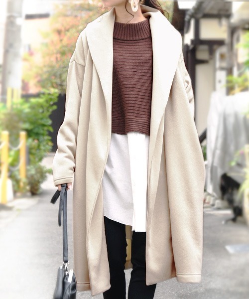 セール 裏起毛ショールカラーライトコーディガン その他アウター And It アンドイット のファッション通販 Zozotown