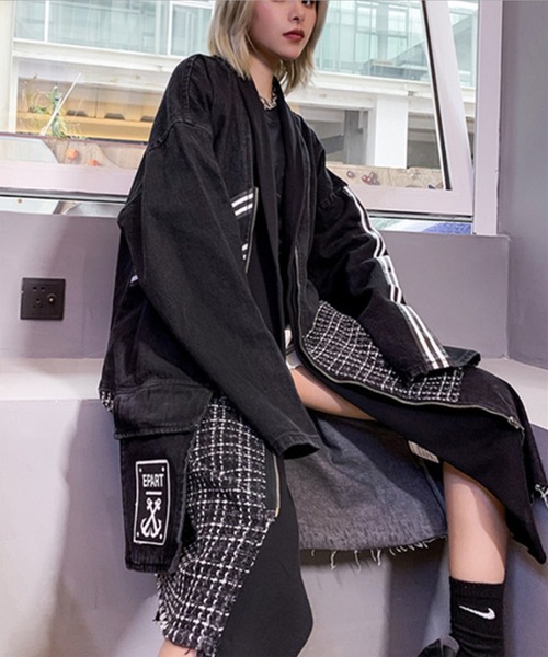 セール ビッグシルエットロングブルゾン ブルゾン Avant Garde アバンギャルド のファッション通販 Zozotown