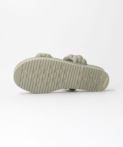 BEAUTY&YOUTH UNITED ARROWS(ビューティーアンドユースユナイテッドアローズ)の「BY ブレードメッシュ プラットフォームサンダル(サンダル・レディース・オフホワイト/グレー/ブラック・36/36h/38/37/37h)」の6枚目の写真