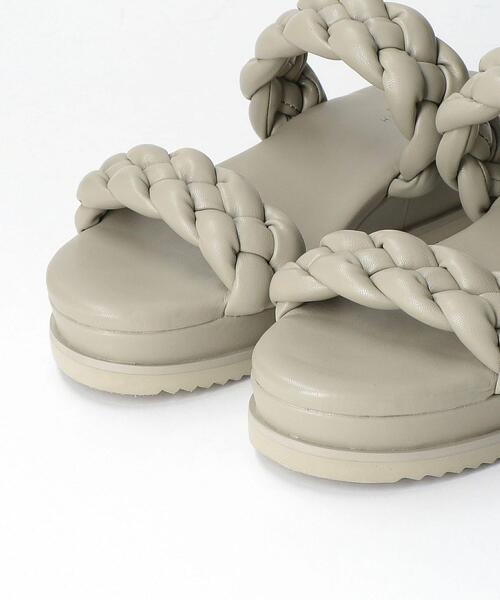 BEAUTY&YOUTH UNITED ARROWS(ビューティーアンドユースユナイテッドアローズ)の「BY ブレードメッシュ プラットフォームサンダル(サンダル・レディース・オフホワイト/グレー/ブラック・36/36h/38/37/37h)」の8枚目の写真