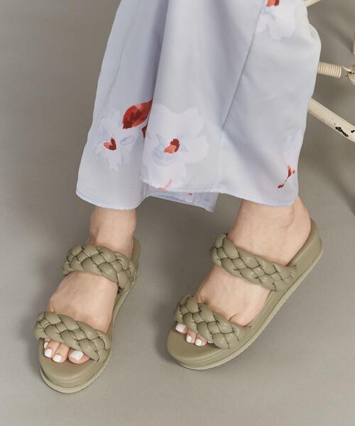 BEAUTY&YOUTH UNITED ARROWS(ビューティーアンドユースユナイテッドアローズ)の「BY ブレードメッシュ プラットフォームサンダル(サンダル・レディース・オフホワイト/グレー/ブラック・36/36h/38/37/37h)」の10枚目の写真