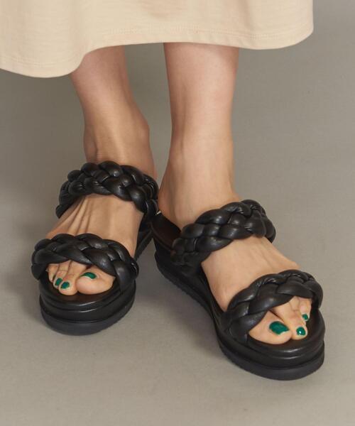 BEAUTY&YOUTH UNITED ARROWS(ビューティーアンドユースユナイテッドアローズ)の「BY ブレードメッシュ プラットフォームサンダル(サンダル・レディース・オフホワイト/グレー/ブラック・36/36h/38/37/37h)」の12枚目の写真