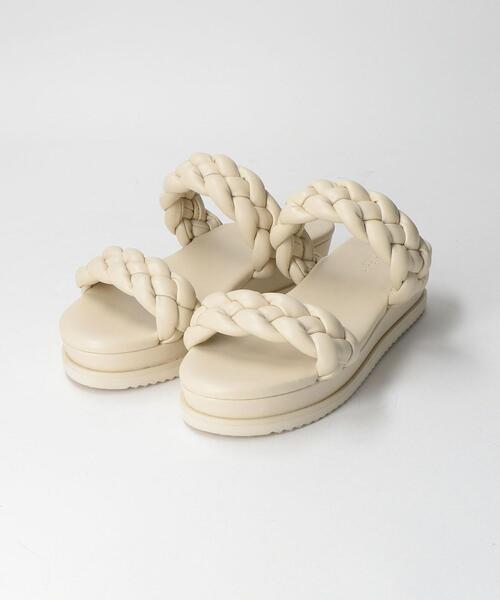 BEAUTY&YOUTH UNITED ARROWS(ビューティーアンドユースユナイテッドアローズ)の「BY ブレードメッシュ プラットフォームサンダル(サンダル・レディース・オフホワイト/グレー/ブラック・36/36h/38/37/37h)」の13枚目の写真