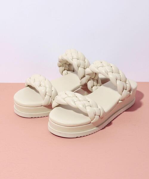 BEAUTY&YOUTH UNITED ARROWS(ビューティーアンドユースユナイテッドアローズ)の「BY ブレードメッシュ プラットフォームサンダル(サンダル・レディース・オフホワイト/グレー/ブラック・36/36h/38/37/37h)」の15枚目の写真