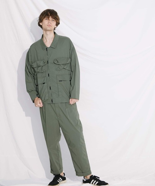 F/CE. （エフシーイー）の「F/CE. PIGMENT DYE BARRACK PANTS / エフシーイー ピグメント ダイ バラック パンツ（その他パンツ・メンズ・ブラック/オリーブ/ホワイト/グレー・MEDIUM/LARGE/X-LARGE/SMALL）」の4枚目の写真