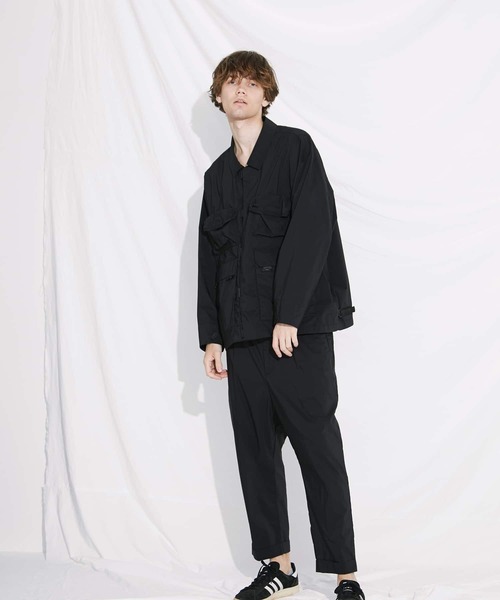 F/CE. （エフシーイー）の「F/CE. PIGMENT DYE BARRACK PANTS / エフシーイー ピグメント ダイ バラック パンツ（その他パンツ・メンズ・ブラック/オリーブ/ホワイト/グレー・MEDIUM/LARGE/X-LARGE/SMALL）」の2枚目の写真