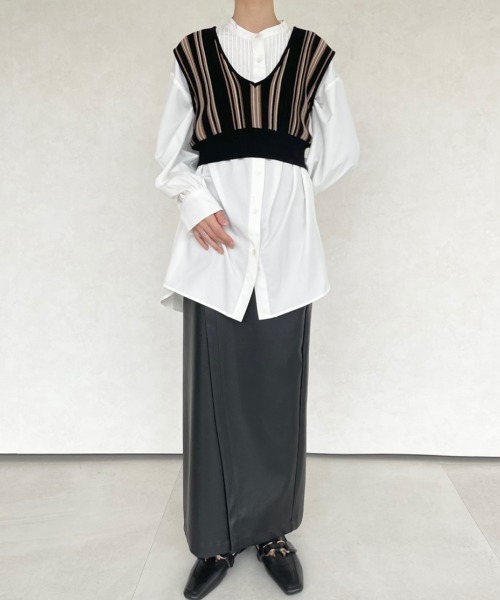 GANNI グレー ストライプ クロップドビスチェ 楽天市場】GANNI ガニー ビスチェ Stretch Stripe String Top
