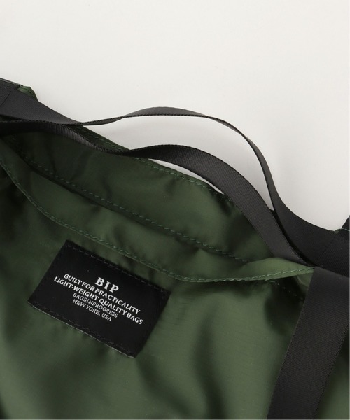 【新品】BAGSINPROGRESS トートバッグ　カーキ BAGSINPROGRESS（バッグズインプログレス）の「【BAGS IN PROGRESS