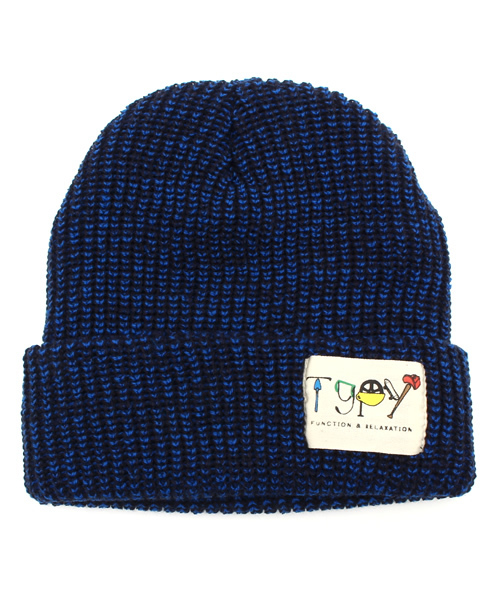 CIAOPANIC TYPY（チャオパニックティピー）の「KIDSリブニットワッチB（ニットキャップ/ビーニー・キッズ・チャコールグレー/グレー/レンガ/オリーブ/ネイビー/ワインレッド/ダークブルー/ベージュ・FREE）」の6枚目の写真