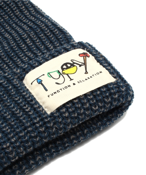 CIAOPANIC TYPY（チャオパニックティピー）の「KIDSリブニットワッチB（ニットキャップ/ビーニー・キッズ・チャコールグレー/グレー/レンガ/オリーブ/ネイビー/ワインレッド/ダークブルー/ベージュ・FREE）」の12枚目の写真