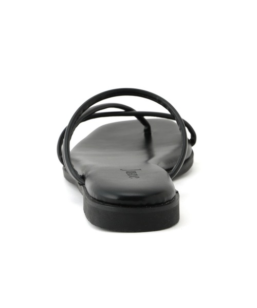 Juze（ジュゼ）の「ナロートングフラットサンダル（サンダル・レディース・ホワイト/ブラック/ゴールド/ベージュ系その他2・LL/SS/S/M/L）」の9枚目の写真