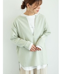 Green　Parks | 深Vネックカットプルオーバー＊(Tシャツ/カットソー)