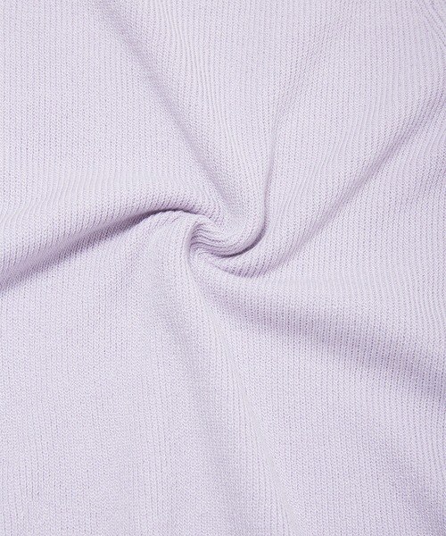 fifth（フィフス）の「ボリュームスリーブ五分袖ニットトップス（ニット/セーター・レディース・グレー/ネイビー/ラベンダー・MEDIUM）」の10枚目の写真