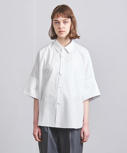 今期　the reracs ザ・リラクス 半袖ブラウス 36 THE RERACS（ザ・リラクス）の「＜THE RERACS （ザ リラクス）＞A