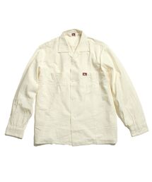 BEN DAVIS/WHITE LABEL | 【 BEN DAVIS ( ベンデイビス )】≪NAVAL別注≫シャンブレー オープンカラー シャツ(シャツ/ブラウス)
