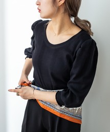 mystic | ランダムリブパフプルオーバー(Tシャツ/カットソー)