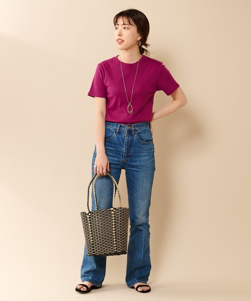 SHENERY(シーナリー)の「(UNIQUE BATIK/ユニーク バティック) マーケットバスケット(トートバッグ・レディース・イエロー/ブルー/ブラック/パープル・FREE)」の12枚目の写真