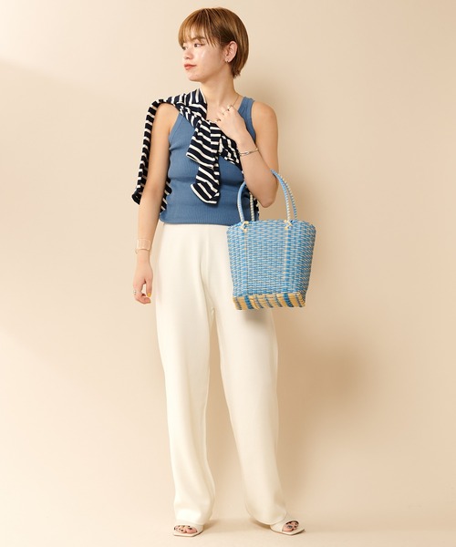 SHENERY(シーナリー)の「(UNIQUE BATIK/ユニーク バティック) マーケットバスケット(トートバッグ・レディース・イエロー/ブルー/ブラック/パープル・FREE)」の21枚目の写真