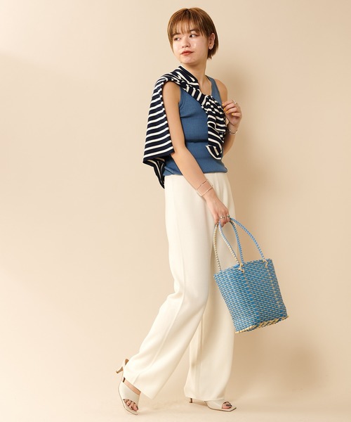 SHENERY(シーナリー)の「(UNIQUE BATIK/ユニーク バティック) マーケットバスケット(トートバッグ・レディース・イエロー/ブルー/ブラック/パープル・FREE)」の22枚目の写真