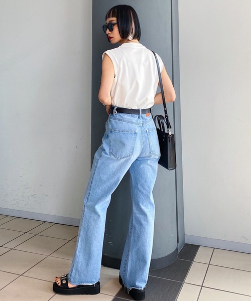 PAGEBOY（ページボーイ）の「クラシックノースリ（Tシャツ/カットソー・レディース・ブラック/パープル/オフホワイト/ブラウン系その他/ベージュ系その他2・FREE）」の17枚目の写真