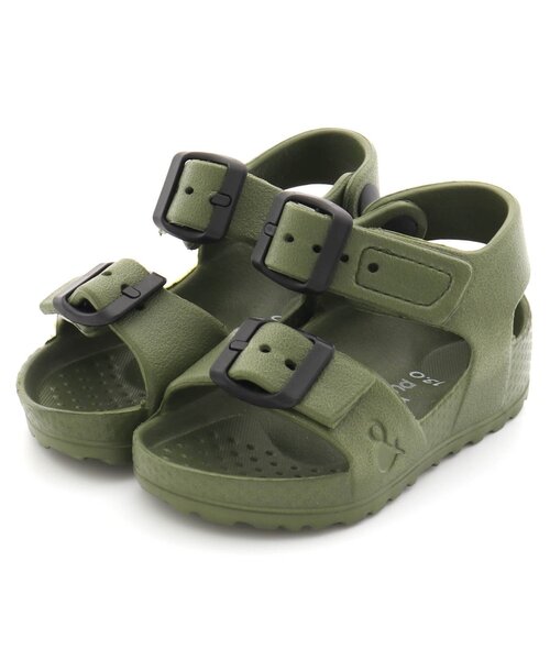 Ampersand（アンパサンド）の「EVAサンダル（サンダル・キッズ・ブラック/ラベンダー/カーキ/レッド/ベージュ・16/18/13/17/19/21/14/15 /20）」の4枚目の写真