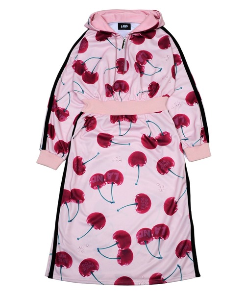 Cherry Long Hoodie ワンピース Land By Milkboy ランドバイミルクボーイ のファッション通販 Zozotown
