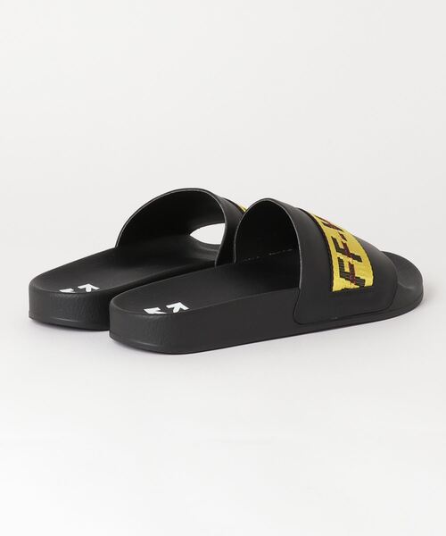 off white(オフホワイト)の「【OFF-WHITE/オフホワイト】ロゴ サンダル(サンダル・メンズ・ブラック・41/42/43)」の2枚目の写真