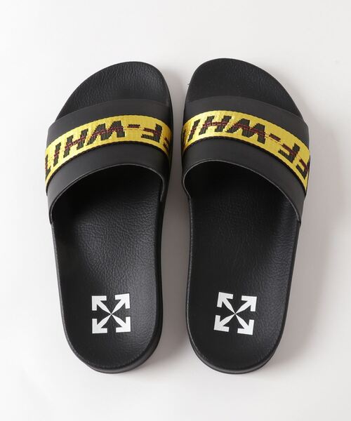 off white(オフホワイト)の「【OFF-WHITE/オフホワイト】ロゴ サンダル(サンダル・メンズ・ブラック・41/42/43)」の3枚目の写真