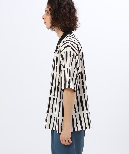 tk.TAKEO KIKUCHI（ティーケータケオキクチ）の「◆ハンドペインティングストライプシャツ（シャツ/ブラウス・メンズ・ライトグリーン系/ホワイト系5/ベージュ系4・02/03）」の15枚目の写真