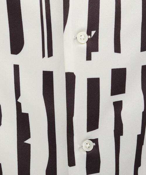 tk.TAKEO KIKUCHI（ティーケータケオキクチ）の「◆ハンドペインティングストライプシャツ（シャツ/ブラウス・メンズ・ライトグリーン系/ホワイト系5/ベージュ系4・02/03）」の20枚目の写真