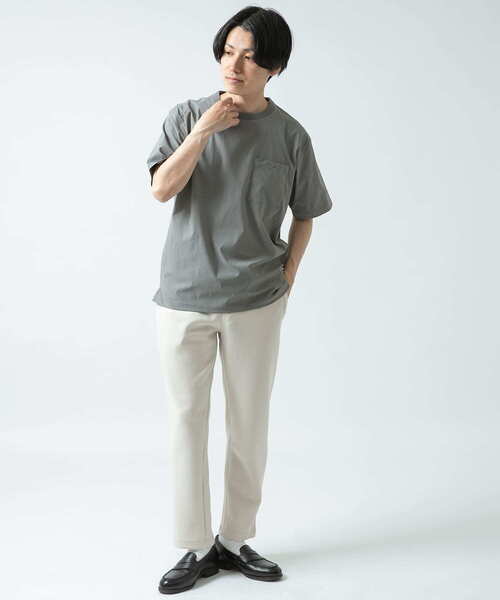 ITEMS URBANRESEARCH（アイテムズ アーバンリサーチ）の「TRダンボール ストレッチパンツ（その他パンツ・メンズ・グレー/ベージュ/ブラック・LARGE/MEDIUM）」の15枚目の写真