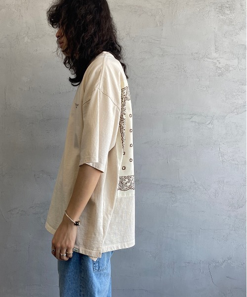 Factory バックバンダナtシャツ Tシャツ カットソー バックバンダナtシャツ Eb を購入できます Jeans ジーンズファクトリー のtシャツ カットソー Elephant エレファント Jeans Factory ジーンズファクトリー のファッション Elephant