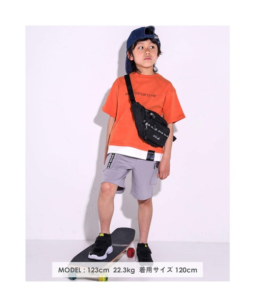 RAD CUSTOM（ラッドカスタム）の「RAD CUSTOM/カーゴ ポケット カラー パンツ（その他パンツ・キッズ・グレー/イエロー・120/150/140/160/130）」の7枚目の写真