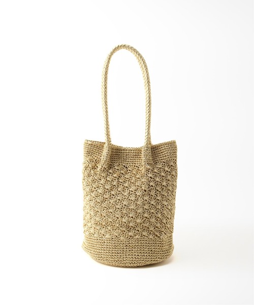 LE TALON(ルタロン)の「LE TALON タッセルツキメタリックバッグ(トートバッグ・レディース・シルバー/ゴールド・FREE)」の4枚目の写真