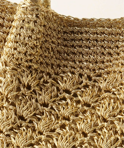 LE TALON(ルタロン)の「LE TALON タッセルツキメタリックバッグ(トートバッグ・レディース・シルバー/ゴールド・FREE)」の13枚目の写真