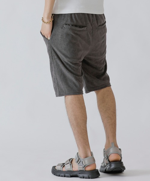 London Denim（ロンドンデニム）の「サマーパイル リラックス イージー ショーツ セットアップ対応可（その他パンツ・メンズ・ブラック/スモークピンク/ホワイト/ネイビー/ベージュ/グレー・48/50）」の8枚目の写真