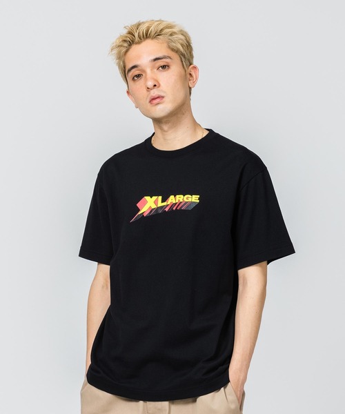 XLARGE(エクストララージ)の「3D LOGO S/S TEE(Tシャツ/カットソー・メンズ・ブラック/ブルー/ホワイト・XL/L/S/M)」の1枚目の写真