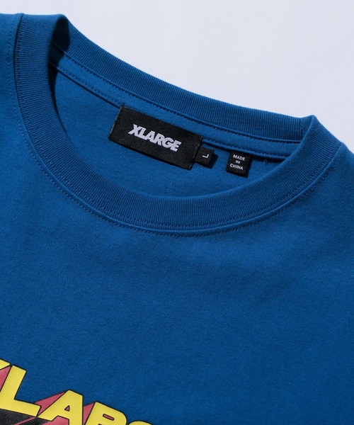 XLARGE(エクストララージ)の「3D LOGO S/S TEE(Tシャツ/カットソー・メンズ・ブラック/ブルー/ホワイト・XL/L/S/M)」の6枚目の写真